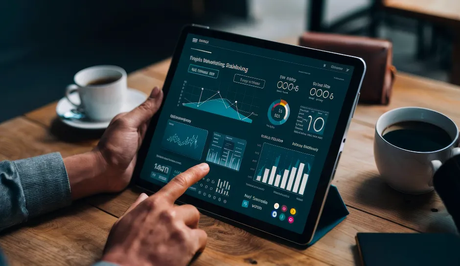 Economics dashboard view